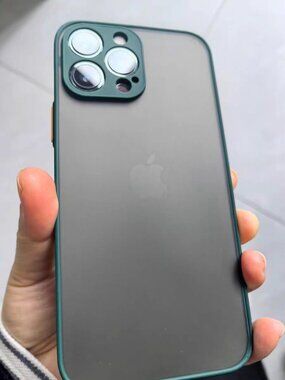 Teal Frosted Case | Peach Buttons